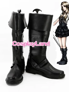  Final Fantasy XV Stella Negru Cosplay Cizme Pantofi Joc de Petrecere Cosplay Cizme Personalizate pentru Femei Adulte Pantofi
