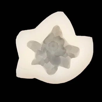  Floare de rodie Forma de Lichid, Gel de Siliciu Mucegai, DIY de Mână Săpun Mucegai K078