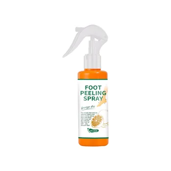  Foot Peeling Spray Natural De Portocale Esență De Curățare Antimicrobiene Pedichiura Mâinile Moarte Ale Pielii Hidratare Albi Masca Picior