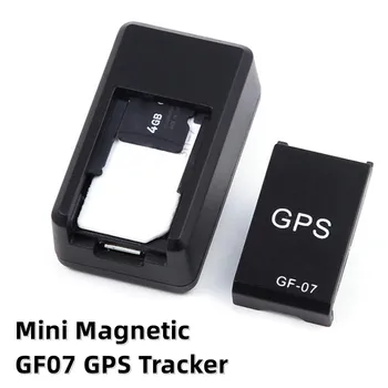  GPS Tracker GF07 Magnetic Mini Masina Timp Real Magnetic Trackere Vehiculului în timp Real Localizare Etichetă Inteligentă de Urmărire Quad Band Dispozitiv