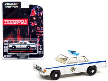  Greenlight 1:64 Hollywood Seria 32 1983 Ford Crown Victoria Police – Terminator 2: Ziua Judecății (1991)