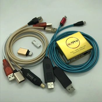  Gsmjustoncct Original NCK PRO CUTIE（NCK BOX + UMT CASETA 2 în 1 ) + OCTOPLUS FRP 2 in 1 cablu + UMF TOATE Boot cablu