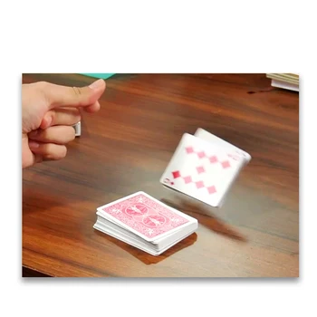  Găsirea Card Pocnind Din Degete Suflare Trucuri Magice Sufla Vânător Puternic Magic Recuzita Ușor Să Faci Card Magic Recuzita Incepator