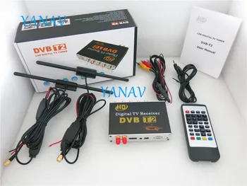  HD 1080p TV DVB-T2 Dublu tuner Receptor Satelit Digital TV Box DVB T2 DVBT2 Tuner Set Top Box