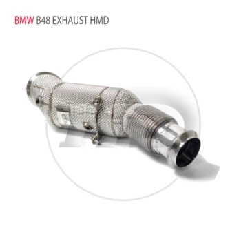 HMD Sistem de Evacuare Debit Mare Performanță Burlan pentru BMW GT320i GT330i B48 F31 F34 2.0 T Accesorii Auto, Cu Cat Conducta