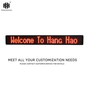  [Hong Hao] de înaltă calitate p7.62 roșu afișajul panoului de p7.62 semi în aer liber LED informații de publicitate semn ecran de control de la distanță