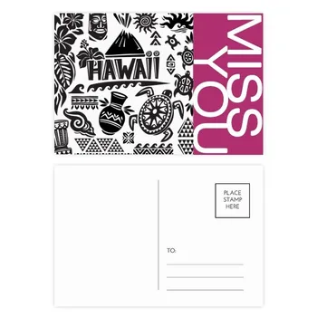  Insulele hawaii Sărbători America Miss Set carte Poștală Carte de Grație de Corespondență Partea 20buc
