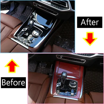  Interiorul masinii ABS Central de Comandă de Viteze Panou Decorativ de Acoperire Cadru Trim Accesorii Pentru BMW X5 X7 G05 G07 2019-2020