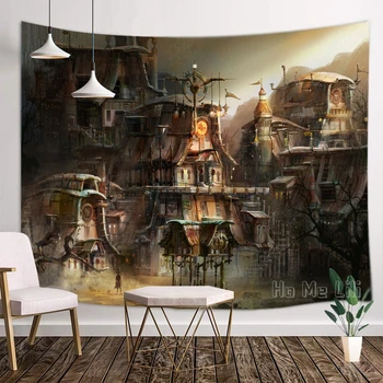  Interiorul Steampunk Fantasy Tapiserie Este Unic Proiectat