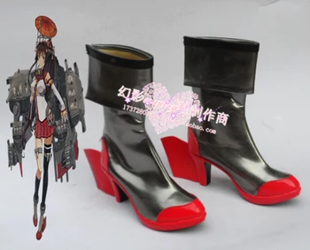  Kanta! Colecție Kancolle Shimakaze Fete Cosplay Pantofi Cizme H016