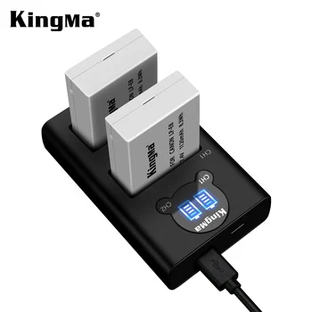  KingMa LP-E8 LPE8 Baterie si LCD Dual USB Încărcător Kit Pentru Canon EOS 550D 600D 650D 700D Sărut X7i X6i X5 X4 RebelT2i T3i T5i