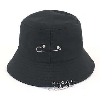  kpop găleată pălărie cu 100% realizate manual inele de fier plat bumbac pescari capac de moda hip hop pălării noi pentru barbati femei