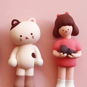  KWONI Garderoba de zi cu Zi Seria de Figurine Jucarii Kawaii Drăguț KWONI Fete Anime Figura Papusi Model pentru Fete, Cadou de Ziua de nastere