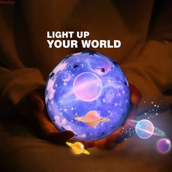  LED Magic Star Proiector Galaxy Dormitor Lumina Cerul Înstelat de Noapte Lumina Soarelui de Sistem pentru Copii Jucărie de Anul Nou Cadou de Crăciun