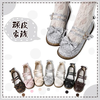  Lolita Japoneză retro colegiul jk uniformă de student pantofi low-toc pantofi femei Japoneze dulce lolita pantofi vintage cap rotund