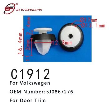  Masina de Fixare regulator de Poziție Clipuri Pin se Potrivesc Tapiterie Usi 5J0867276 Pentru VW Caddy Crafte 1.4 1.8 TSI 2.0 1.5 1.6 L TSI280 Accesorii Auto