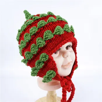  Mingjiebihuo Noi de moda de Iarna pentru copii confortabil moale pălării Drăguț căști cald bărbați și femei, copii handmade lână tricot pălărie