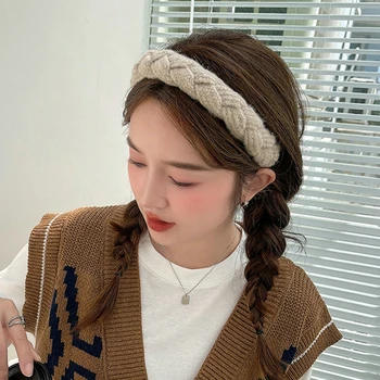 Moda Noua Moda Drăguț Hairband Pic De Banda De Păr Coreea De Pluș Primăvară Hairband Se Spală Pe Față Accesorii Pentru Fete Femeie