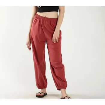  Moda pentru femei Joggeri Pantaloni Sudoare Fluxul Liber Acasa Pantaloni de Agrement Pantaloni Barbati Subțire Fund Talie Elastic