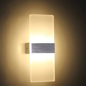  Modernă cu LED-uri Lămpi de Perete Sconces Aluminiu Lumini de Lectură Accesoriu Decorativ Lumina de Noapte pentru Calea Scara Dormitor Lampă de Noptieră