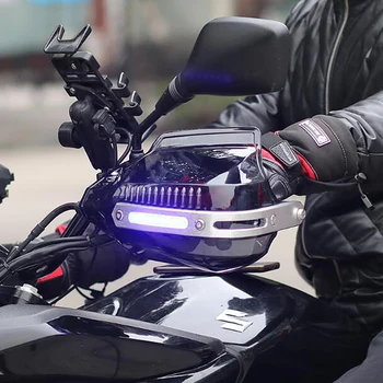  Motocicleta polițiștii de Mână CONDUS mânerul din Protector Parbriz Pentru Suzuki gsxr 600 k8 burgman 400 bulevardul c90 gsx250r bandit 600