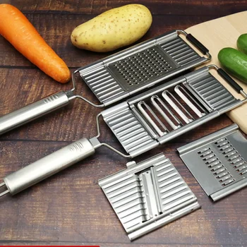  Multi-scop de Legume Slicer din Oțel Inoxidabil Răzătoare Cutter Tocătoare de masini de uscare de Fructe, Morcovi Răzătoare de Cartofi Gadget-uri de Bucătărie