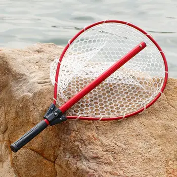  Net de aterizare Bold Rod Rapid Uscat Coroziune Dovada ABS Durabil de Pește Net de Aterizare pentru Pescar