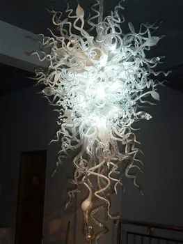  New Sosire DALE de Artă Lămpi din Sticlă de Murano de Lumină LED Mână cu sufletul la gură de Sticlă Iluminat Candelabru