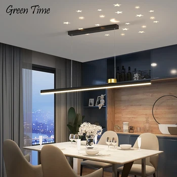  Nou, Modern, Simplu, Luminile LED pentru Sufragerie Living Bucatarie Dormitor Lumina Pandantiv Lampa Decor Acasă Corpuri de Iluminat
