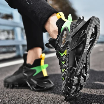  Noua Moda Reflectorizante Barbati Adidasi Design Lama rezistent la Uzura Amortizare Formatori Pantofi sport de Lux Respirabil Pantofi Sport