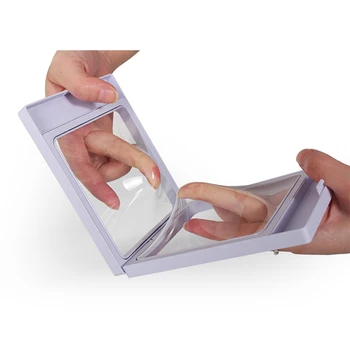  OEM folie de plastic cutie transparentă de bijuterii caseta de afișare pot fi personalizate cu o varietate de culori display stand