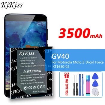  Original Kikiss Acumulator Pentru Motorola Moto Z DroidForce XT1650-02 XT1650-01 XT1650-03 XT1650-05 GV30 Telefon Mobil SNN5972A GV40