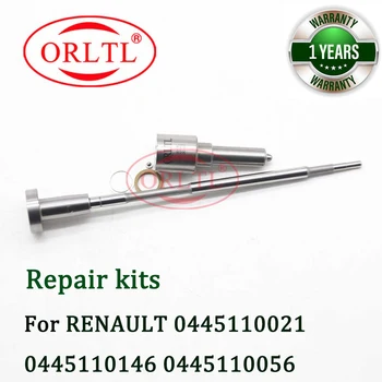  ORLTL diesel injector kituri de reparații cu duza DSLA140P862 F00VC01005 inele de etanșare, minge pentru 0445110021 0445110056 0445110146