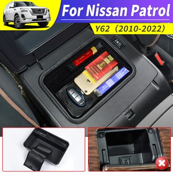  Pentru 2010-2022 Nissan Patrol Y62 Cutie De Depozitare Cotiera Cutie Partiție De Depozitare Sortare Suport Interior Modificarea Accesorii 2021