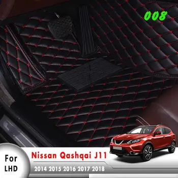  Pentru Nissan Qashqai J11 2020 2019 2018 2017 2016 2015 2014 Auto Covorase Floorliners Auto Din Piele, Covoare Interior Accesorii