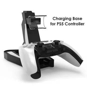  Pentru PS5 Controler Încărcător Dual USB C de Încărcare Stație de Andocare DualSense Leagănul Stand pentru SONY PS 5 Gamepad Accesorii