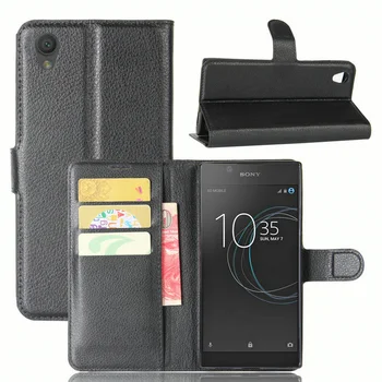 pentru Sony Xperia L1 L2 Portofel Flip din Piele de Caz pentru Sony Xperia XZ1 Telefon Compact Coperta de Piele cu Stand Etui Funda