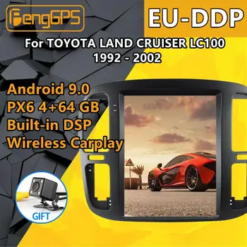  Pentru TOYOTA LAND CRUISER LC100 1992 - 2002 Masina Player multimedia, Radio Audio Android GPS Unitate Casetofon Stereo autoradio