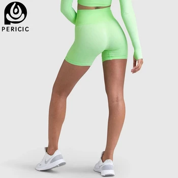  Pericic Hyperflex Femei Yoga pantaloni Scurți de Înaltă Talie Formare Elastic Antrenament Scurt de Funcționare, SALA de Fitness Activewear Sport pantaloni Scurți Femme