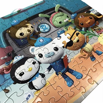  Personalizat Copii Trata Câine Joc de Creier carduri Flash Jigsaw Puzzle
