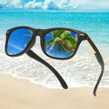  Polarizat ochelari de Soare Photochromism ochelari de soare Vintage Bărbați în aer liber Polaroid Ochelari de Soare de sex Masculin de Conducere Windproof Ochelari de Umbra UV400