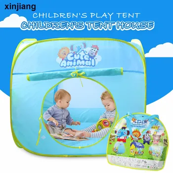  Portabil pentru Copii Cort Cort Toy Interior și Exterior Cortul pentru Copii Amuzante de Animale Drăguț Joc Casa de Copii de Tipi Jucării \