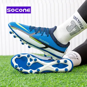  Profesionale unisex pantofi de fotbal Lung sfat low top fotbal cizme în aer liber de fotbal cu iarbă pantofi de formare a tinerilor pantofi pentru baieti