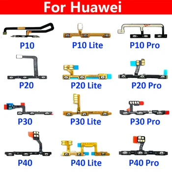  Puterea Pe Off Side Key Buton, Butonul De Volum Cablu Flex Panglică Pentru Huawei P40 P30 P20 Pro P10 Lite Plus