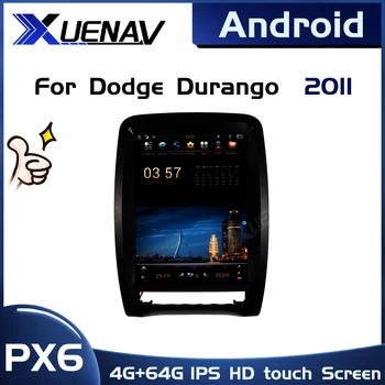  PX6 sistem Radio Auto Pentru Dodge Durango 2011 Navigare GPS Multimedia Autoradio Cap Unitare Verticale pe Ecran Android 2 din