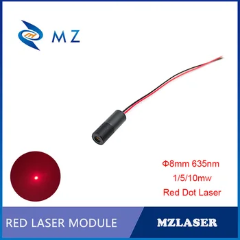  Red Dot Modul cu Laser 635nm 1/5/10mw Φ8mm 3V CW Circuit Modelul APC Unitate de Tip Industrial Clasa a