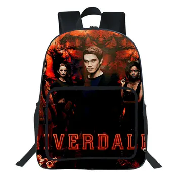  Riverdale Rucsac Student Sac De Școală Teen Mare Capacitate De Călătorie Rucsac Copii Bookbag Moda Mochila Fată Băiat Saci