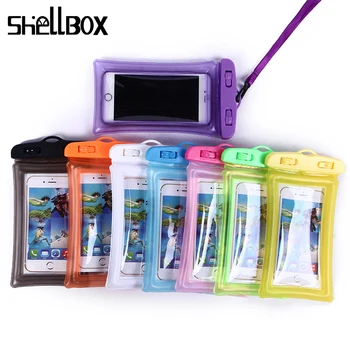  Shellbox Universal Sac Impermeabil Înot, Surfing Cu Airbag Telefon Caz Pentru Xiaomi iPhone 7 8 11 Pro XS Max X Samsung A71 A51