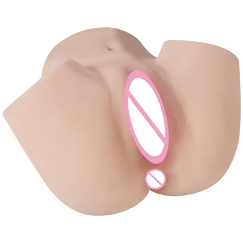  Silicon 3D Realiste Vagin Sex Doll pentru Bărbați Artificial Pizde din Cauciuc Moale de sex Masculin Masturbator Anal Vaginal Masturbare pentru Adulti 18