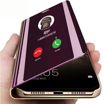  Smart Mirror Caz de Telefon Pentru Samsung Galaxy S20 S10 S9 S8 Plus S20FE S7 A50 A51 A71 A70 A21s A31 M31 A50s Nota 20 10 8 9 Capacul
